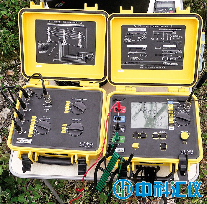 法國(guó)CA CA6474輸電線(xiàn)路桿塔接地測(cè)試儀
