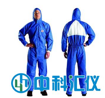 美國3M4530 藍(lán)色帶帽連體防護(hù)服